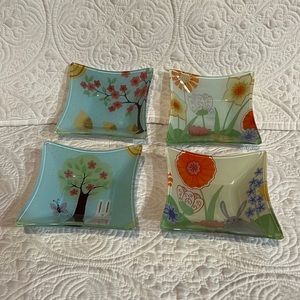 Prima spring square bowls, set of 4,‎ NWOT